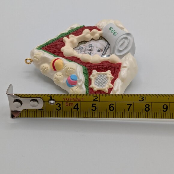 Hallmark Keepsake Special Dog Photo Holder 1998 Vintage Christmas Ornament - Picture 10 of 11